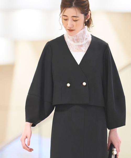 「RUIRUE BOUTIQUE」 セットアップ M ネイビー レディースの画像