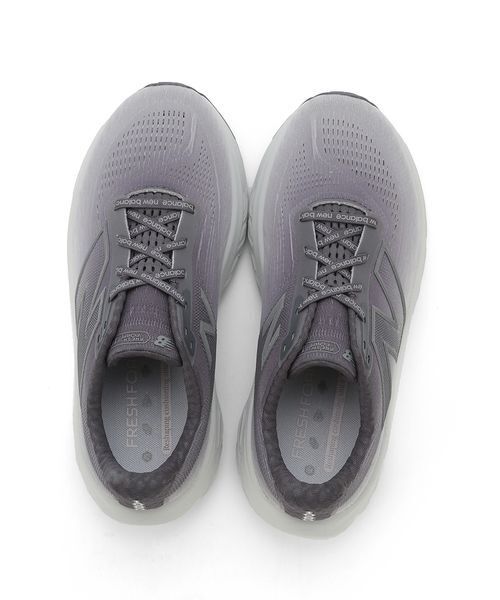 「New Balance」 ローカットスニーカー 24.5 グレー レディース
