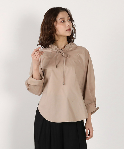 LOGEMENT DE CLAIRE（ロジュモンドクレール） ブラウス シャツ フード