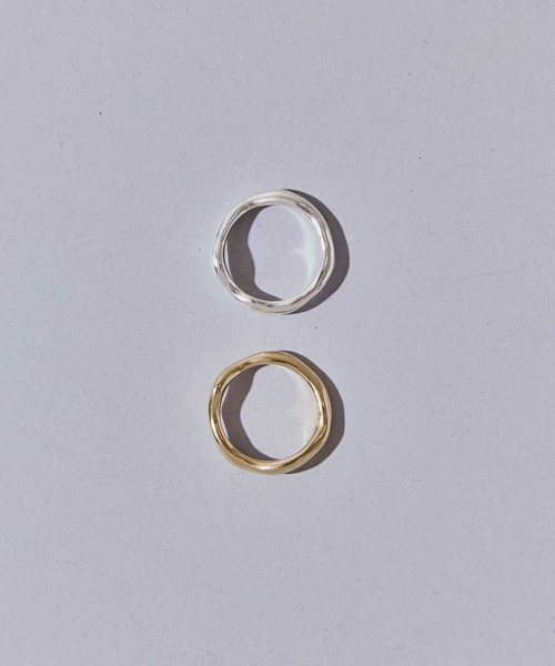 TEN. 指輪 リング 「TEN./テン」SILVER925リップルリング レディース