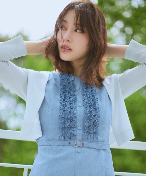 トッカバンビーニ　セレモニードレスブラウスボレロカーディガン3点セット110 TOCCA（トッカ） カーディガン AIRLY WINGS BOLERO ボレロ レディース