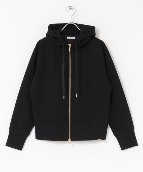 「ITEMS URBANRESEARCH」 ジップアップパーカー FREE ブラック レディース_画像7