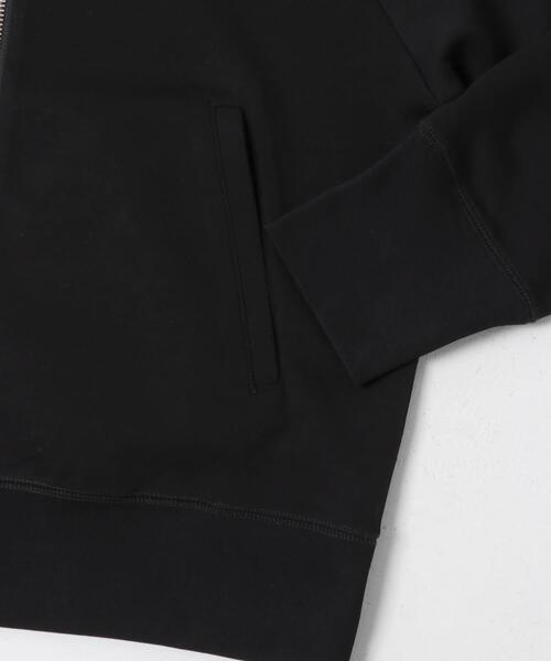 「ITEMS URBANRESEARCH」 ジップアップパーカー FREE ブラック レディース_画像8