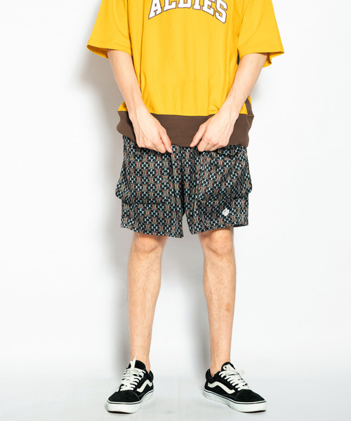 「ALDIES」 ショートパンツ MEDIUM ブラウン メンズ_画像2