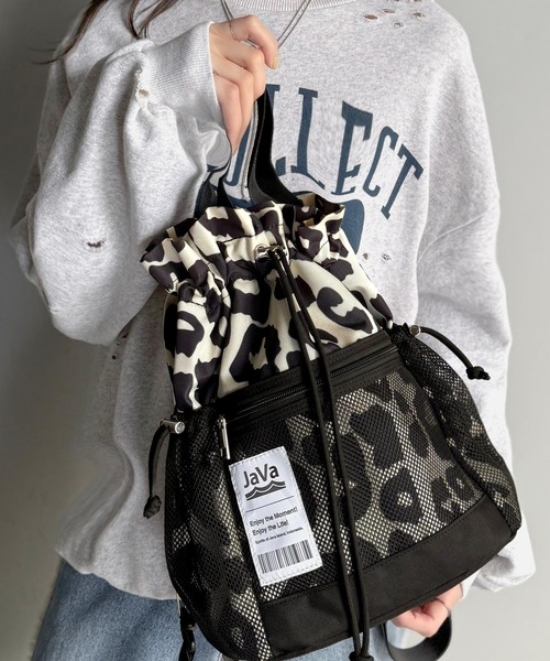 「Java」 2WAYバッグ ONE SIZE ベージュ レディース_画像9