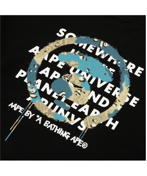 「AAPE BY A BATHING APE」 長袖Tシャツ X-LARGE グレー系その他6 メンズ_画像6