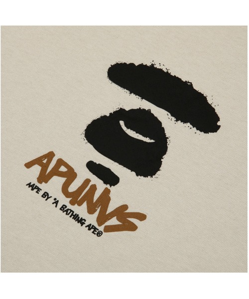 「AAPE BY A BATHING APE」 長袖Tシャツ X-LARGE グレー系その他6 メンズ_画像8