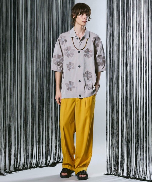 「MAISON SPECIAL」 ニットカーディガン 1 ブラウン レディース_画像9