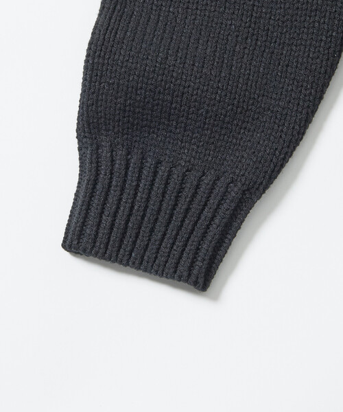 「FREAK'S STORE」 ニットカーディガン LARGE ブラック メンズ_画像5