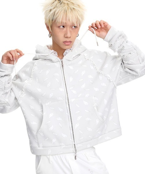 L.H.P（エルエイチピー） パーカー CFIERCE/フィアス/WINGS ZIPUP 