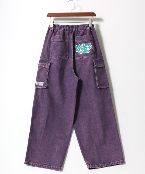 「VISION STREET WEAR」 カーゴパンツ M ブラック メンズ_画像5