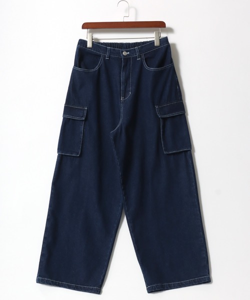 「VISION STREET WEAR」 カーゴパンツ M ブラック メンズ_画像6