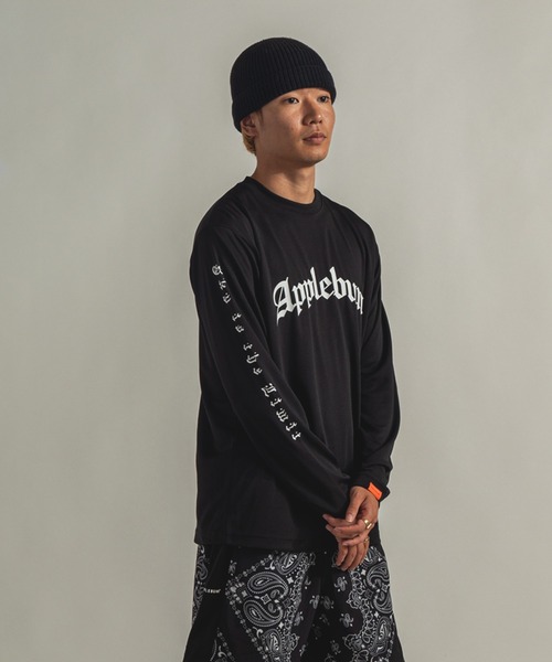 「APPLEBUM」 長袖Tシャツ X-LARGE ブラック メンズ_画像2