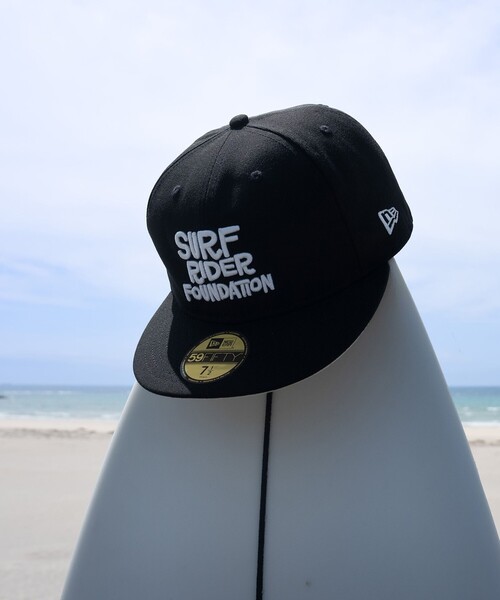 NEW ERA 【ニューエラ】59FIFTY SURFRIDER FOUNDATION GOOD WAVE GOOD LIFE ブラック　　7　3/8　　2 Foundation YUSUKE HANAI Era 9THIRTY ニューエラオンラインストア