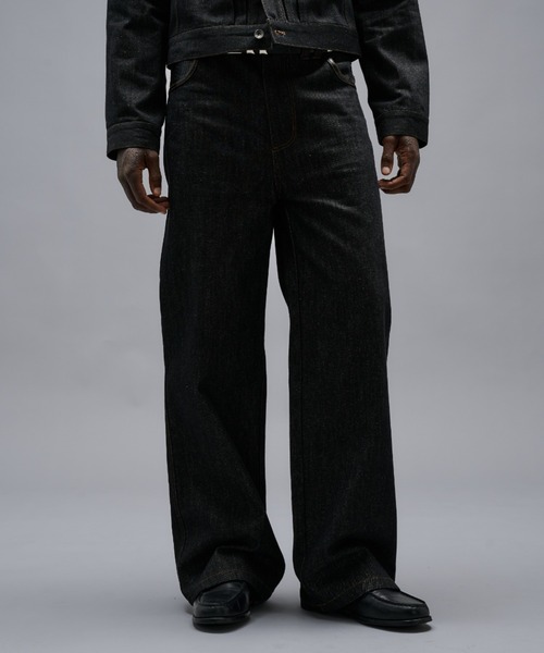 ANDER HUNK ジーンズ Western Switch Rigid Wide Straight Denim