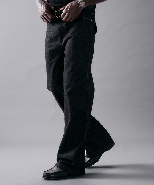 ANDER HUNK ジーンズ Western Switch Rigid Wide Straight Denim
