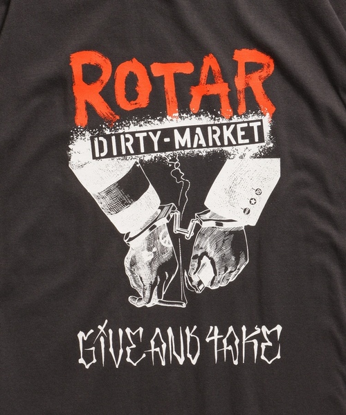 「ROTAR」 半袖Tシャツ X-LARGE サンドベージュ メンズ_画像5