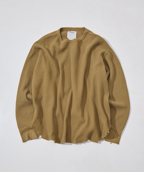concause（コンコース） tシャツ 「concause/コンコース」waffle shirt