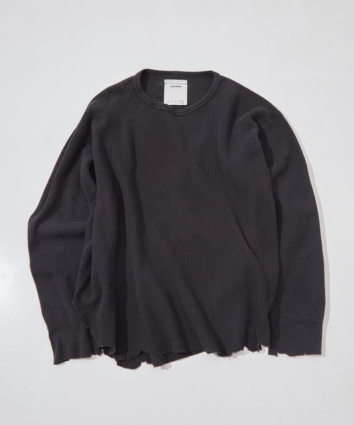 concause（コンコース） tシャツ 「concause/コンコース」waffle shirt