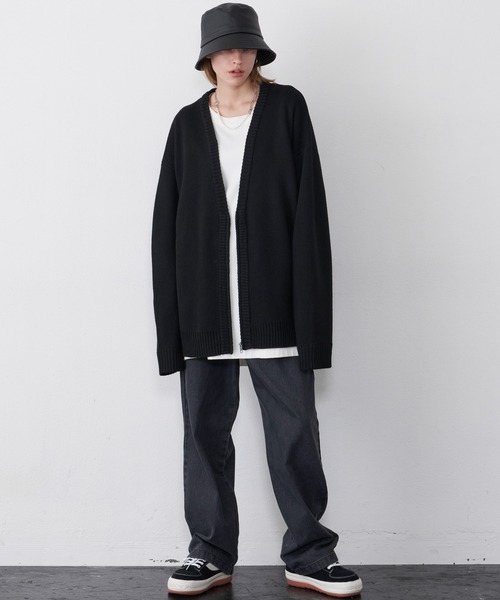 AIVER 帽子 ハット フェイクレザーバケットハット メンズ