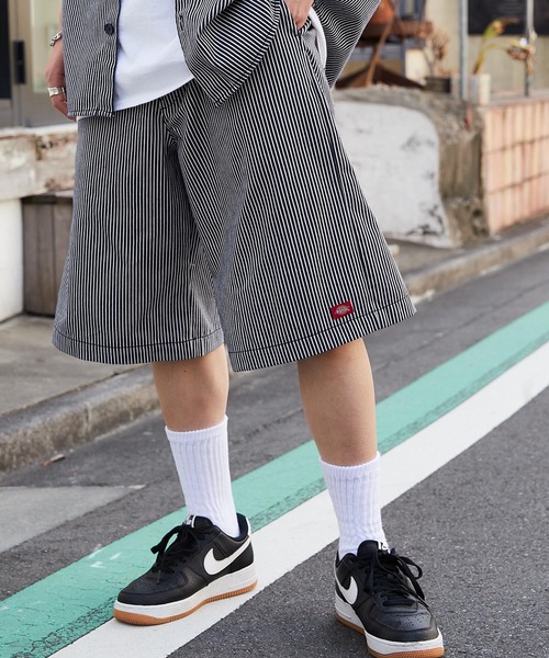 Dickies（ディッキーズ） チノパン ロゴピスネーム カラーワイドハーフ