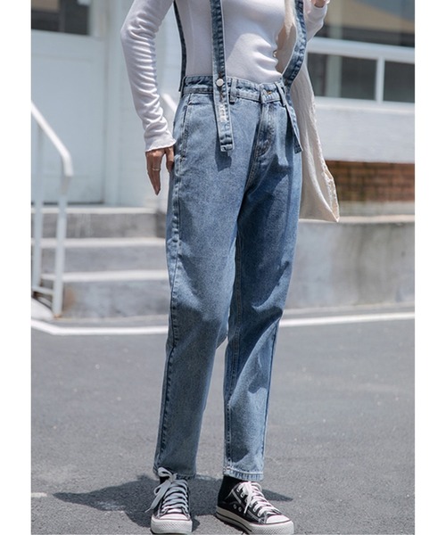 Jewelobe（ジュエローブ） サロペット オーバーオール 2wayデニム