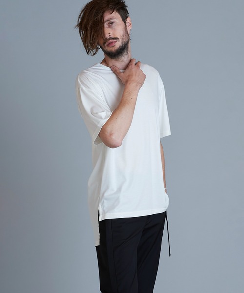 NO ID.（ノーアイディー） tシャツ 「NO ID.」Changing Back Tuck Long