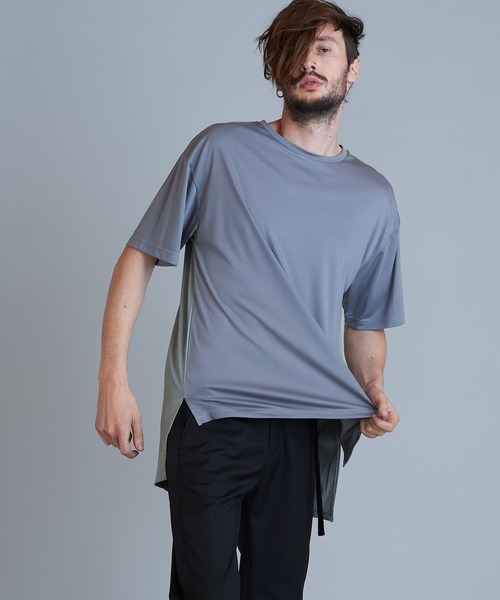 NO ID. カットソー tシャツ BACK CROSS y2k Milumia Women's Y2K