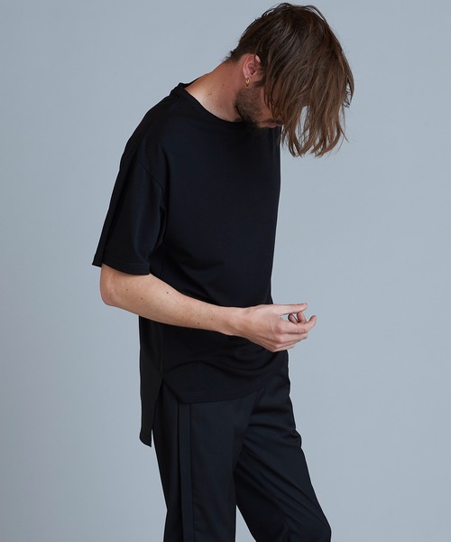 NO ID.（ノーアイディー） tシャツ 「NO ID.」Changing Back Tuck Long