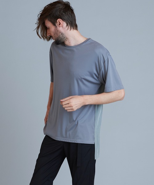 NO ID.（ノーアイディー） tシャツ 「NO ID.」Changing Back Tuck Long