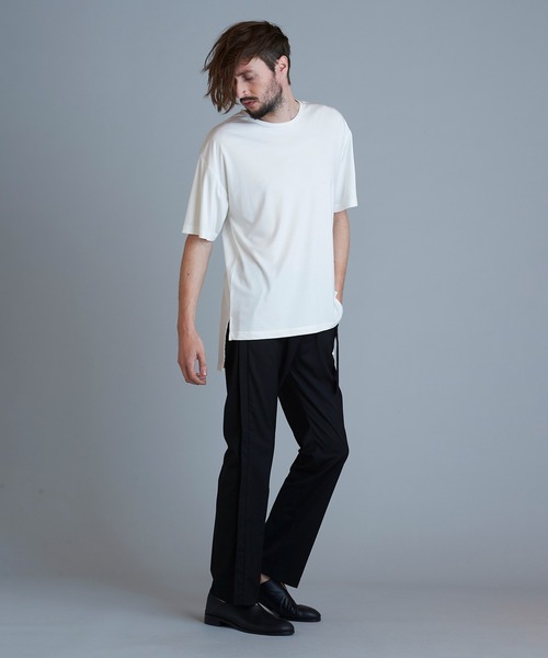 NO ID.（ノーアイディー） tシャツ 「NO ID.」Changing Back Tuck Long