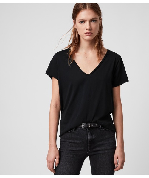 tシャツ EMELYN TONIC T-SHIRT | EMELYN トニック Tシャツ レディース ALLSAINTS tシャツ EMELYN TONIC T-SHIRT | トニック Tシャツ