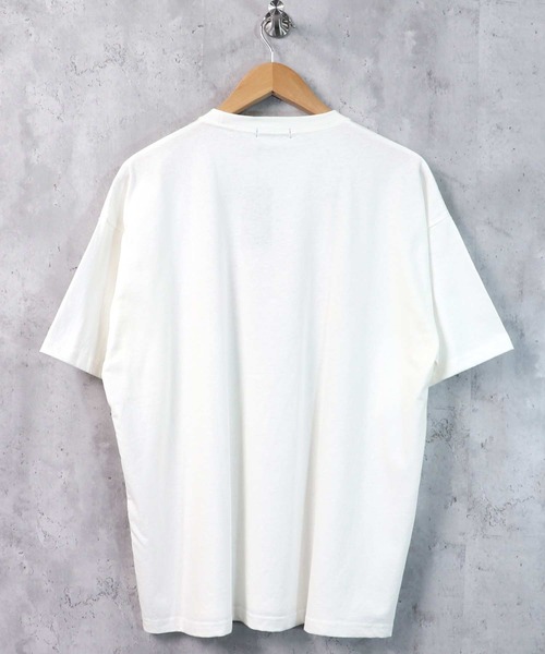 SHISKY tシャツ ビッグシルエットプリントTシャツ メンズ