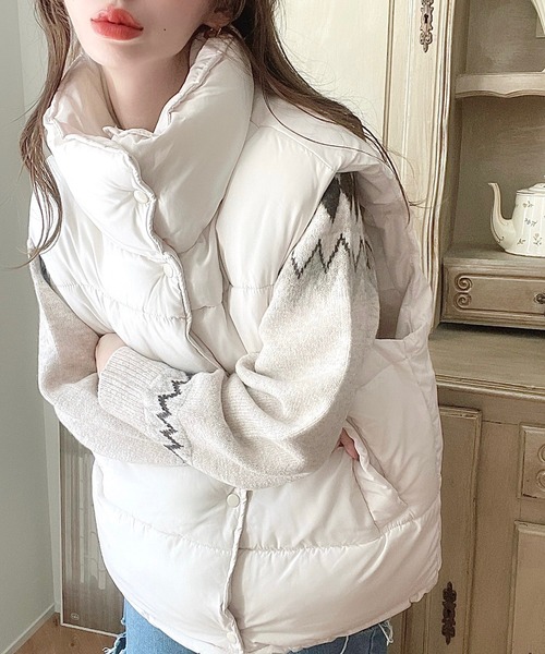 moment+ ダウンベスト ベスト 「累計販売枚数1万枚突破！」オーバー