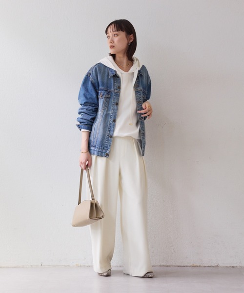 RIVE DROITE（リヴドロワ） デニムジャケット gジャン 羽織るだけで