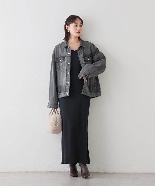 RIVE DROITE（リヴドロワ） デニムジャケット gジャン 羽織るだけで