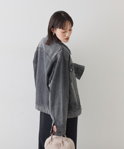 RIVE DROITE（リヴドロワ） デニムジャケット gジャン 羽織るだけで