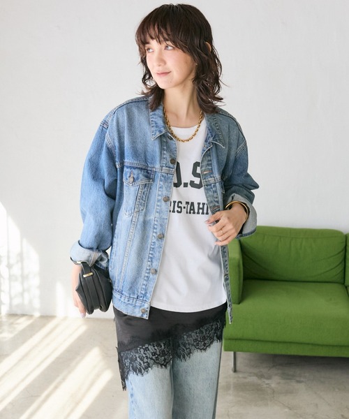 RIVE DROITE（リヴドロワ） デニムジャケット gジャン 羽織るだけで