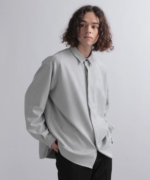 hare トロミシャツの商品一覧 通販 - Yahoo!ショッピング ★日本の職人技★ 新品未使用 HARE トロミストライプシャツLS ブルー M シャツ