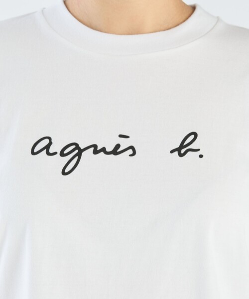 アニエス b.☆ロゴTシャツ☆半袖☆2(M） Amazon | [agnes b.] [アニエスべー] ロゴ Tシャツ 半袖 S137 TS