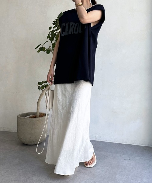 DOUDOU オーバーサイズTシャツ DouDou tシャツ Tシャツ フレンチロゴスウェット : ZOZOTOWN