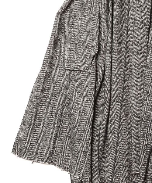 コート アウター HERRINGBONE MAXI GAWN レディース : ZOZOTOWN Yahoo