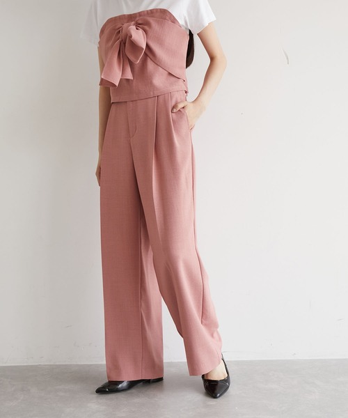 極美品 20SS エルメス スラックス パンツ トラウザー ピンク XL相当 楽天市場】スラックスパンツ レディース 春夏新作 九分丈 通勤 黒