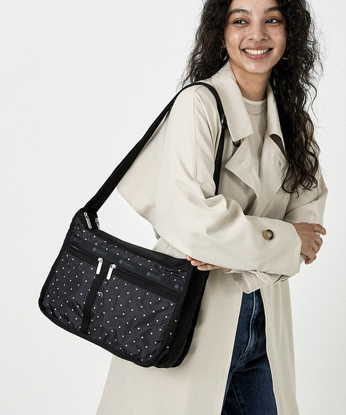 お値下げレスポートサック　ショルダーバッグDELUXE EVERYDAY BAG DELUXE EVERYDAY BAGブラックシャイン（クロスボディ/ショルダー