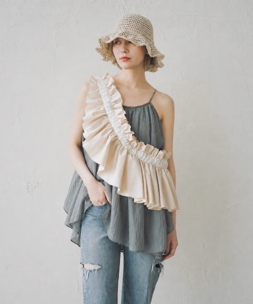 ORIENT MILLINERY　DORA MORA　ボディバッグ　レースバッグ ORIENT MILLINERY ウエストポーチ ウエストバッグ DORA「ドーラ