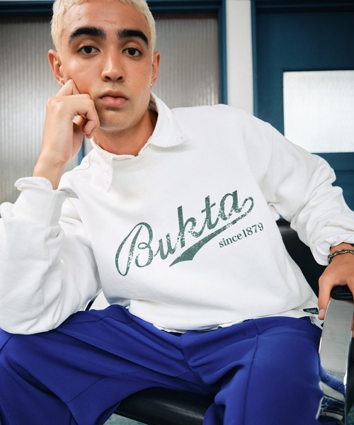Bukta（バクタ） トレーナー スウェット ヘビーOZ裏毛クルー(BUKTA