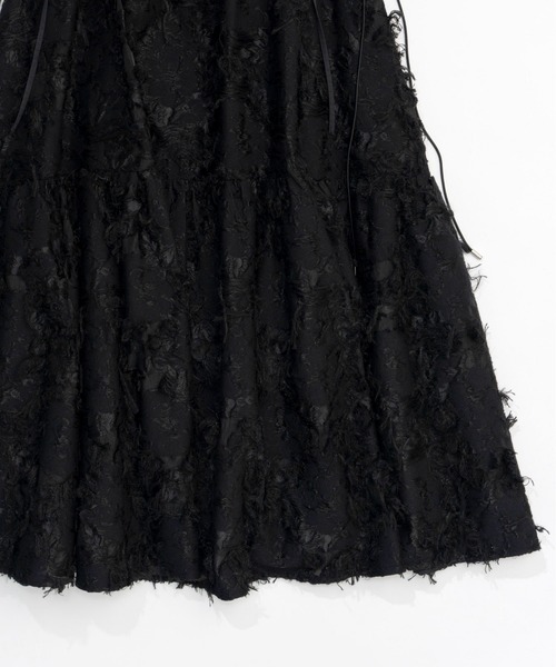 MAISON SPECIAL ワンピース 2way Cut Fringe Jacquard