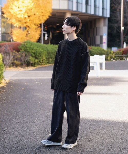 BEAMS HEART（ビームス ハート） セーター ニット カタアゼ ビッグ