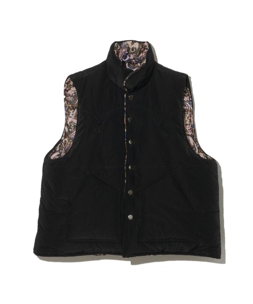 OPULENCE ダウンベスト ベスト リバーシブルダウンジャケット メンズ