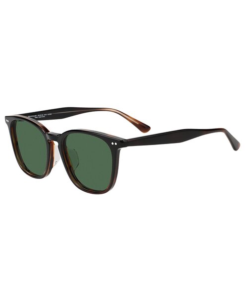 サングラス SUNCUTGlasses/UV100%CUT ウェリントン型 サングラス 黒縁 大きめ カラーレンズ 紫外線対策 UVカット_の画像
